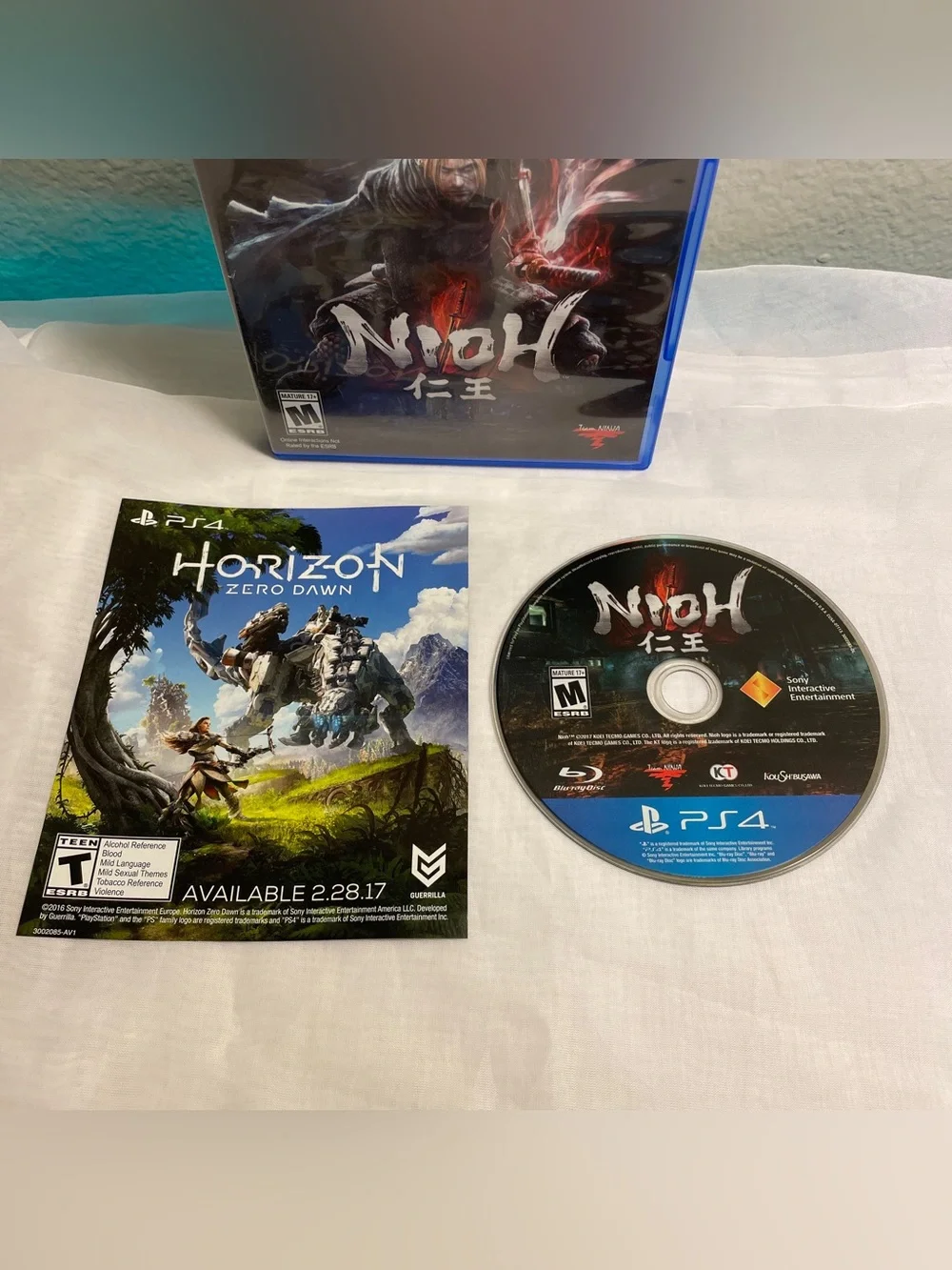 Sony nioh playstation